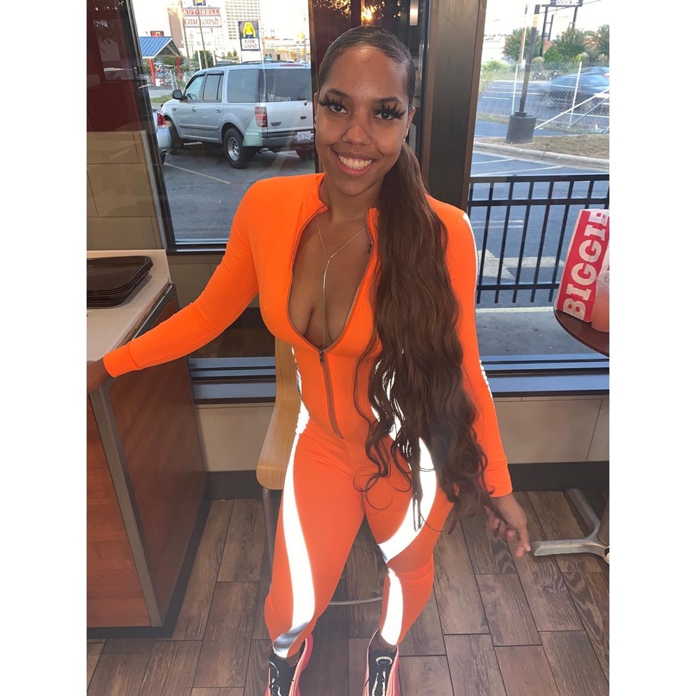 Orange jumpsuit